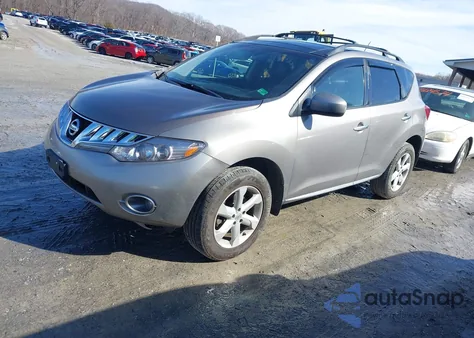 2010 Nissan Murano Sl z USA, uszkodzony, nr VIN JN8AZ1MW0AW116963